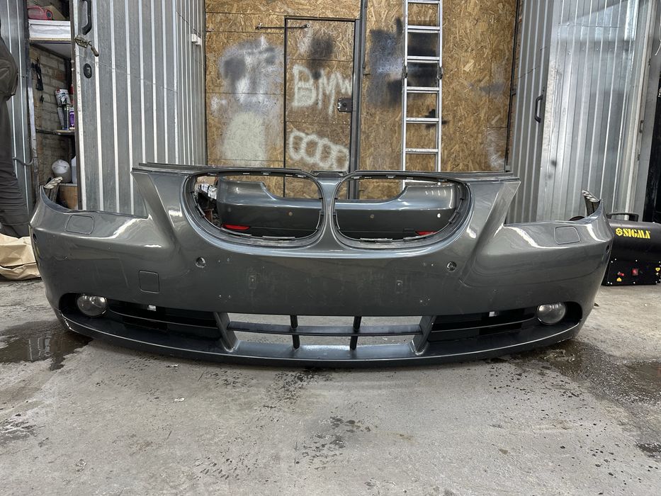 Продам бампер е60 дорест повний комплект