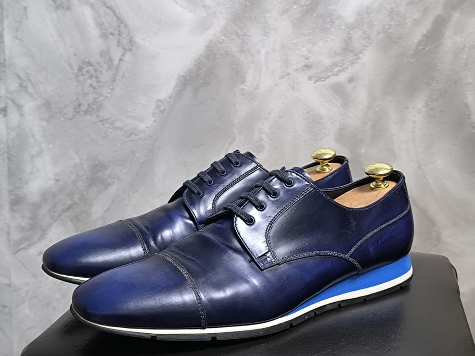 Чоловічі Шкіряні дербі Prada розмір 45.529.5 см