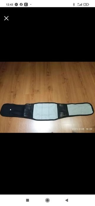 Cintura Lombar de auto aquecimento. Nova