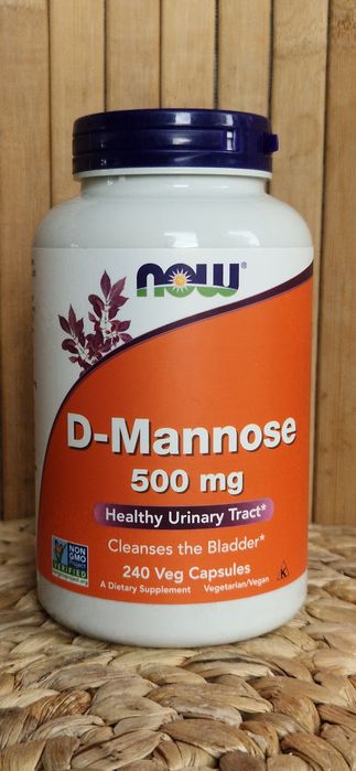 D-mannoza D-mannose 500mg 240 kapsułek