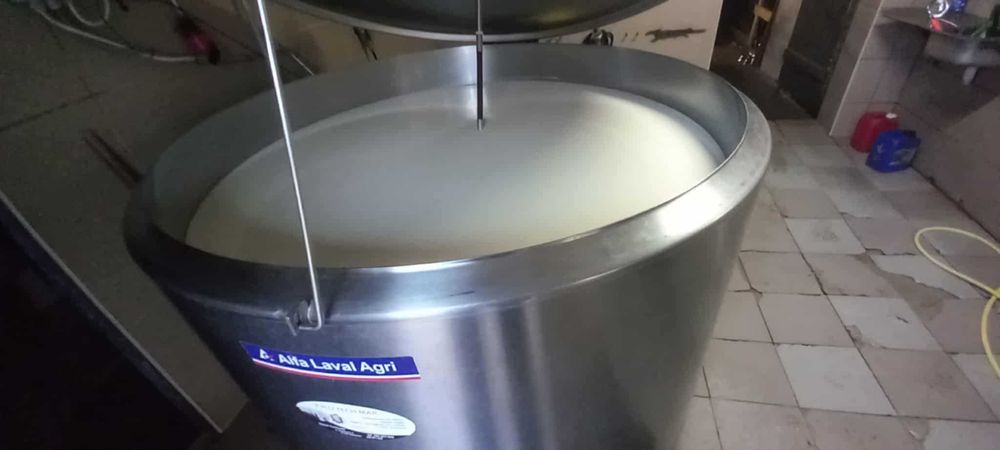 Zbiornik na mleko 1400L