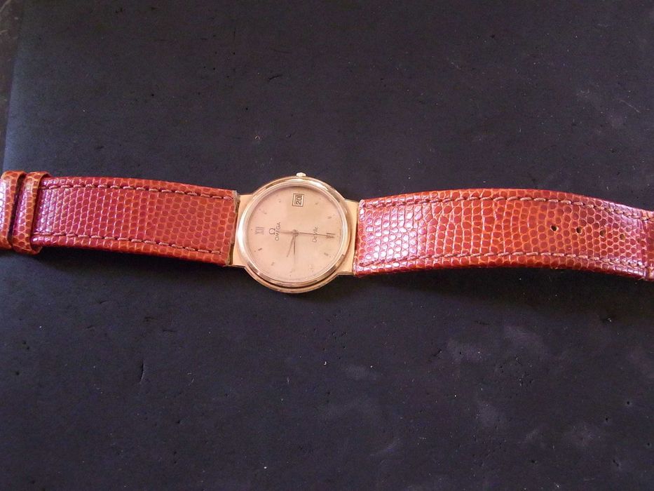 OMEGA De Ville kal.1430 . Stal-zloto .TOP !