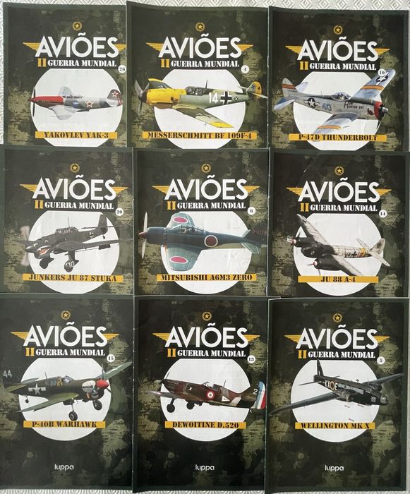 Modelos de aviões da II Guerra Mundial