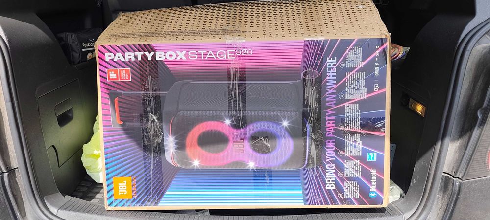 JBL partybox stage 320 karton