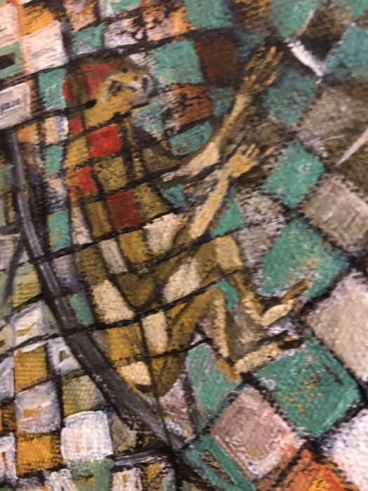 Oleo sobre tela - Aldeia do Macacos