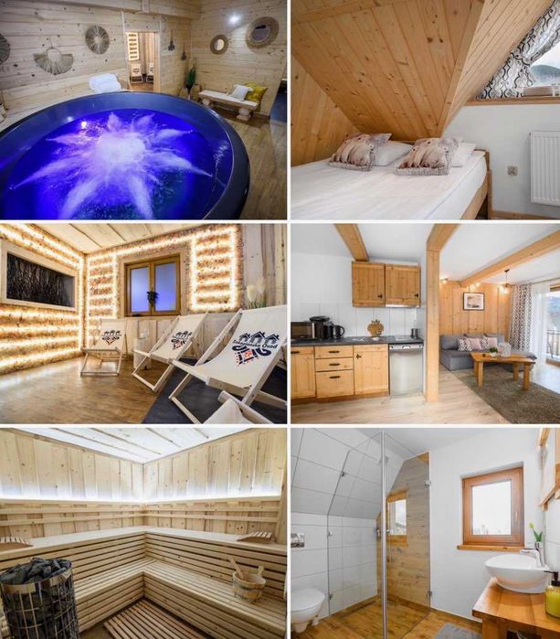 Apartament 12 osobowy + strefa spa  Zakopane