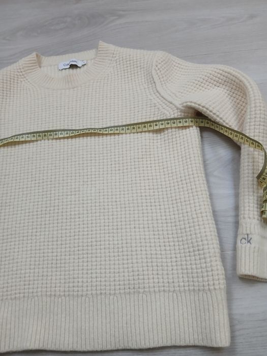 Sweter Calvin Klein XS 78% wełna