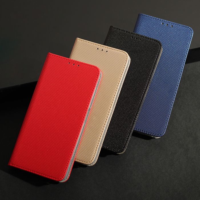 Etui Smart Magnet do Motorola Moto G86 czerwone