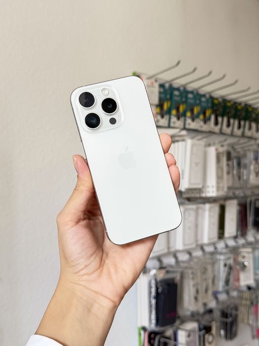 Iphone 15 Pro 256 Gb White Titanium Фізична Сім Neverlock від Магазину