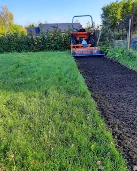 Ziemia Ogrodnicza Glebogryzarka Separacyjna Studnia głębinowa Niwelacj