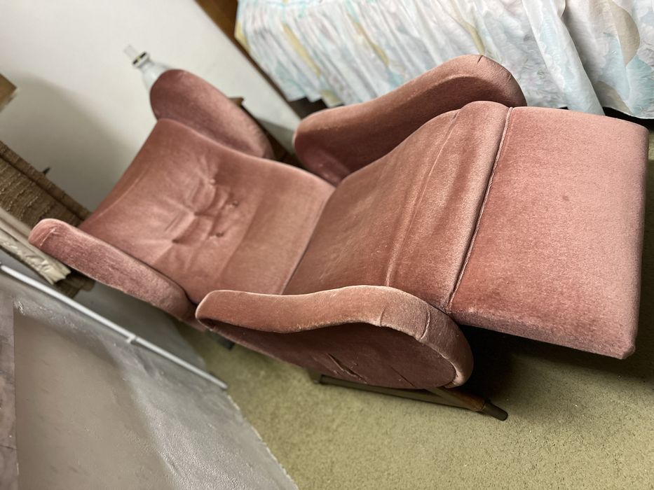 Chaise extensivel rosa