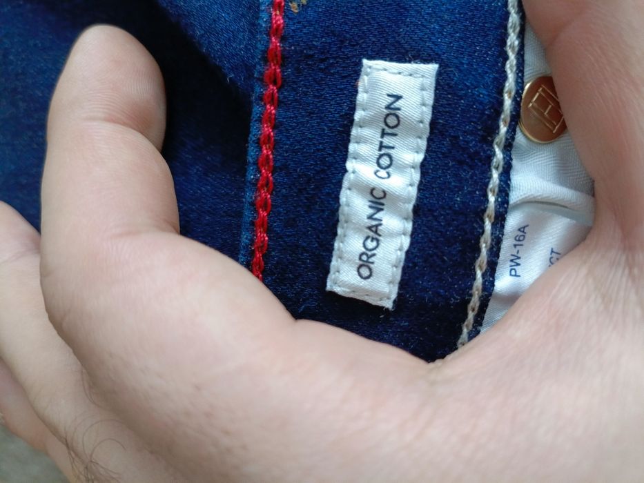 Damskie jeansy Tommy Hilfiger Como Skinny W28 L32 – Granatowe – Jak No