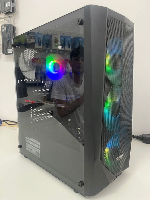 Pc gaming Ryzen5/16gbDDR4/RX5600XT c/monitor BENQ