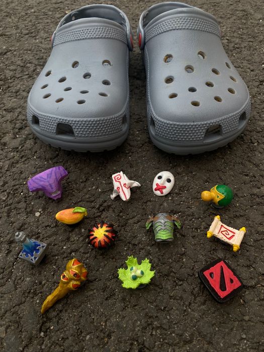 Jibbitz Джибітси Dota 2 Дота 2 на крокси crocs