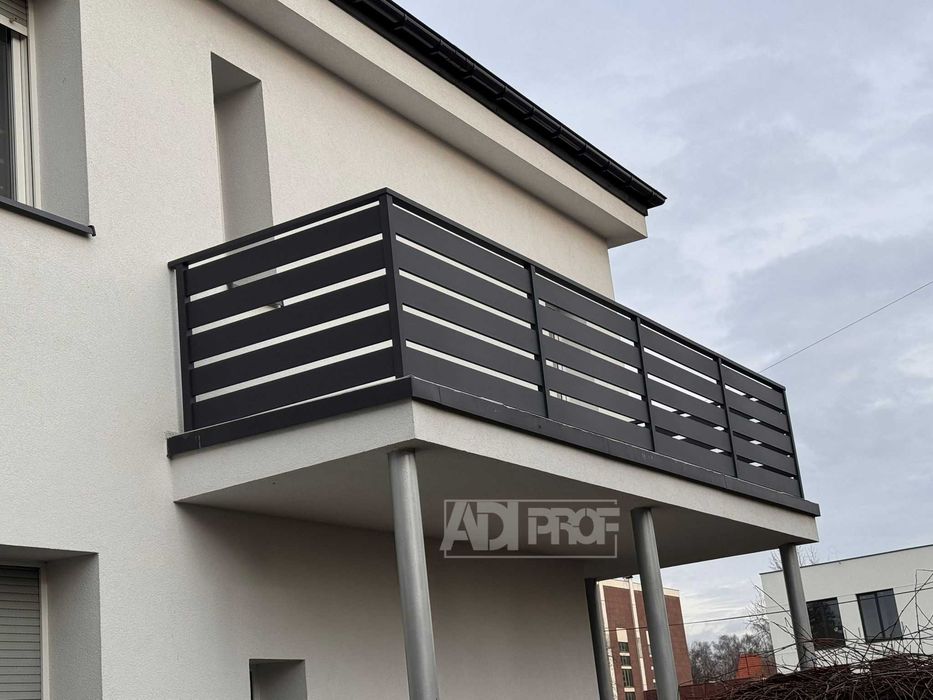Balustrady Aluminiowe Balkonowe – Producent | Gotowe do Montażu
