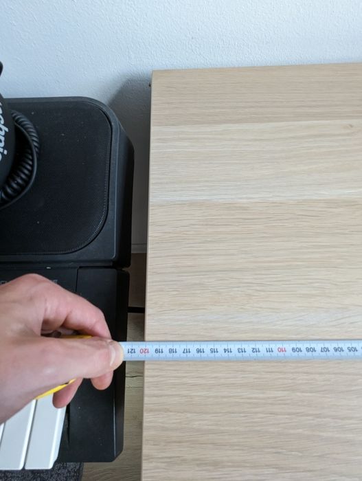 Szafka RTV IKEA BESTÅ 120cm – Dąb / Biały – Stan Idealny – Okazja