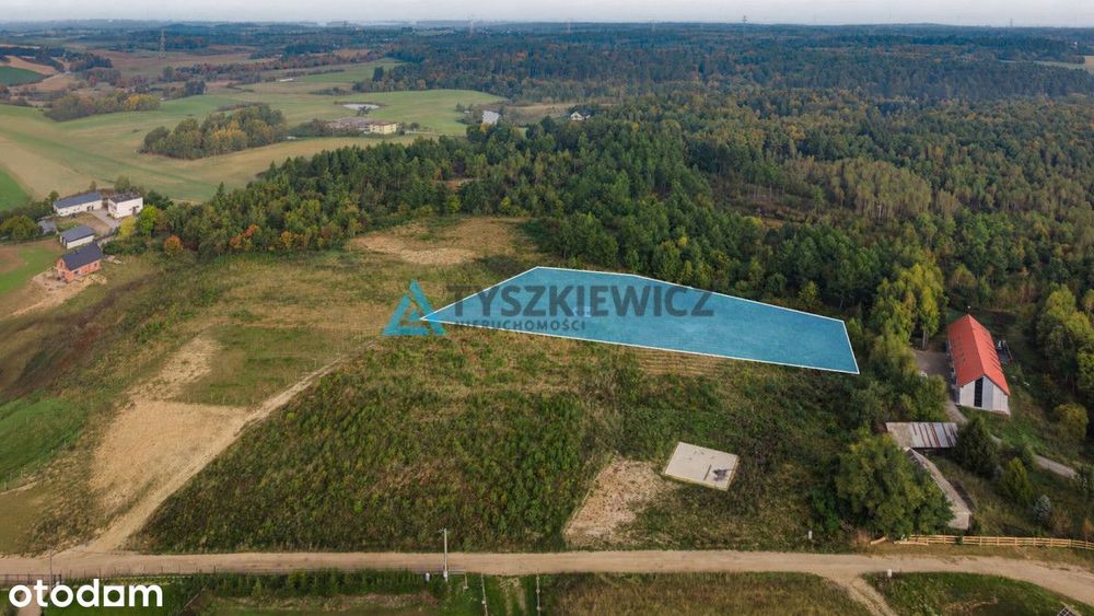 Działka budowlana przy lesie w Połęczynie. - Widok 3