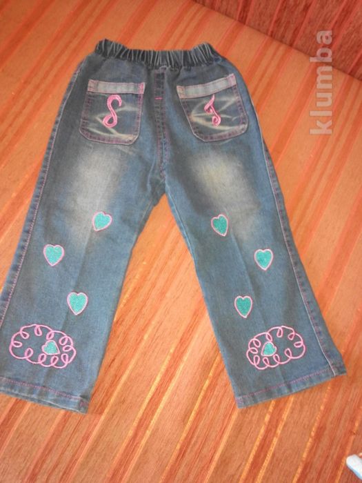 Джинсы на девочку