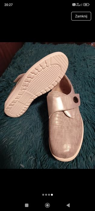 Buty Solidus Kate r. 42 (tęgość K) – nowe, komfortowe półbuty