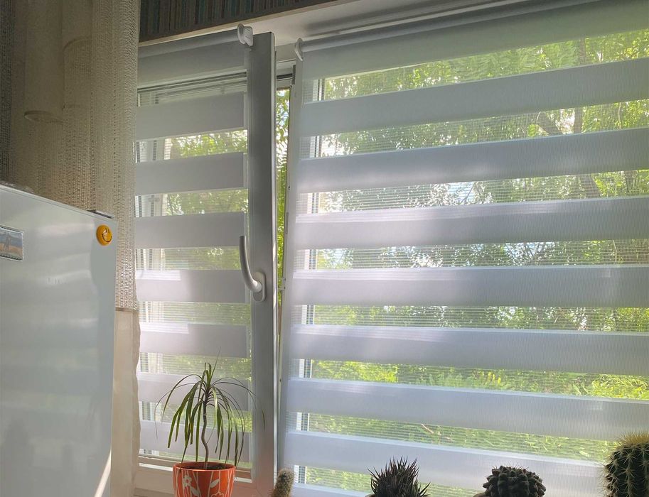 Римские шторы на окна  в дом, офис. Жалюзи день ночь, Рулонные шторы