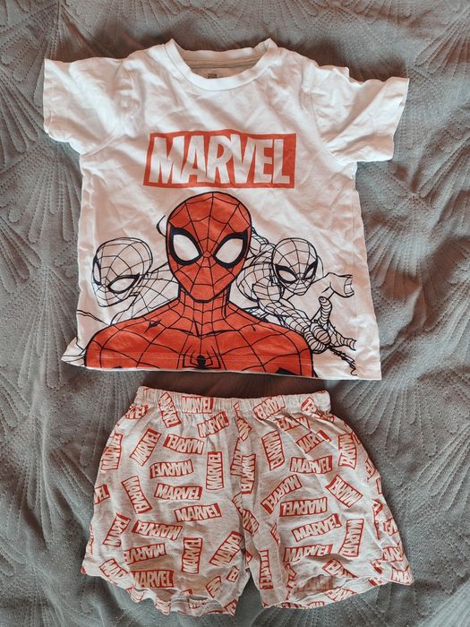 Piżama Marvel Spiderman 98/104 + gratis bawełniane spodenki
