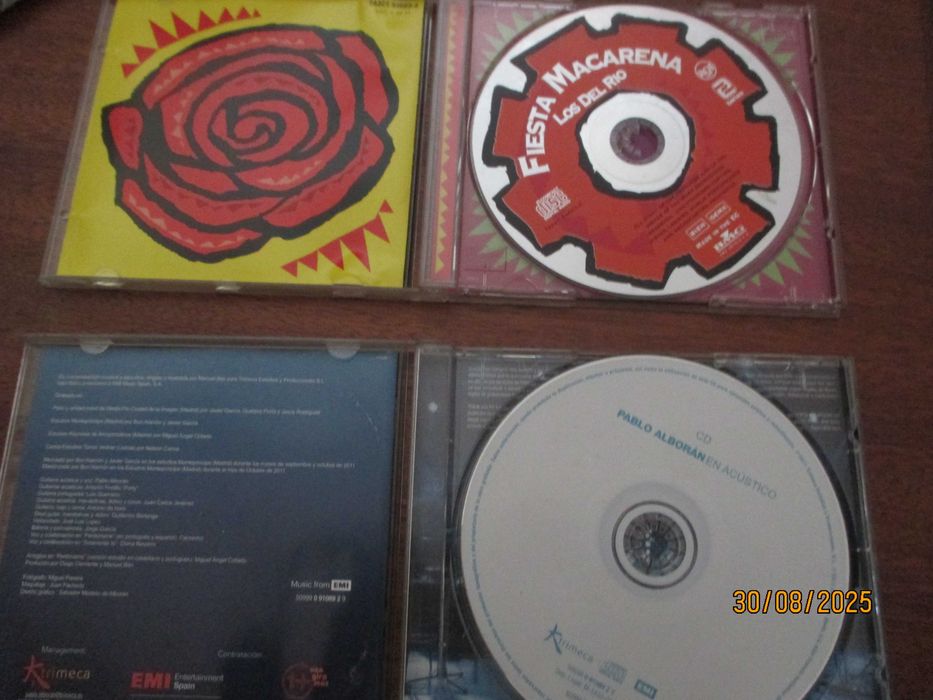 4 cd's - E. Iglesias, P. Alboran e Los del Rio