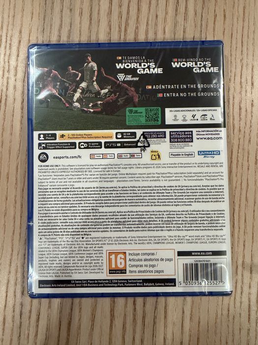 EA FC 27 PS5 (novo, selado)