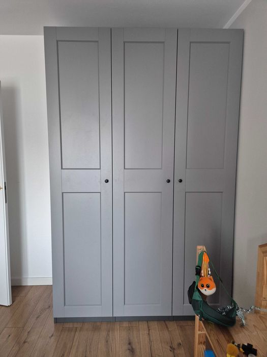 Szafa IKEA PAX z drzwiami GRIMO - 156 x 236 x 64