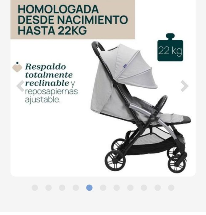 Carrinho de bebé muito estimado Chicco