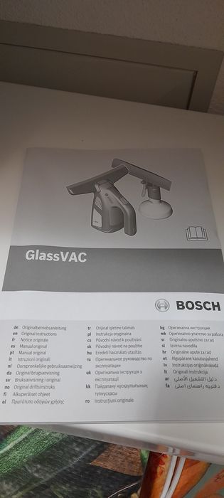 Bosh glassvac limpa vidros