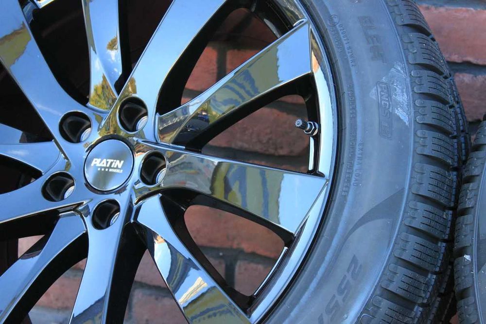 TESLA Y KOŁA ZIMOWE 19" Czarne + Pirelli P ZERO Winter Nowość