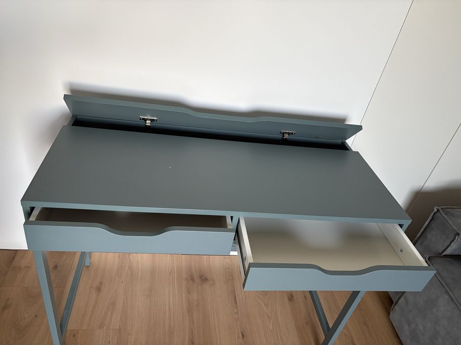 Biurko Alex Ikea zielone