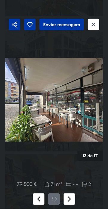 Vender-se pastelaria e cafe
