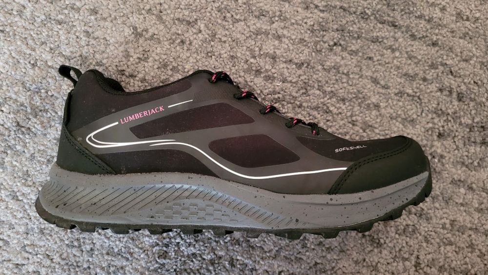 Buty trekkingowe turystyczne damskie Lumberjack czarne 40