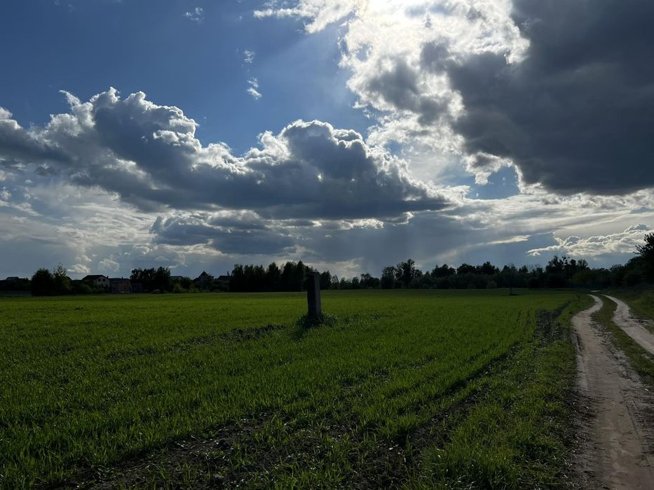 Продам земельну.ділянку 0,84га ОСГ, с.Синяк, Бучанський район