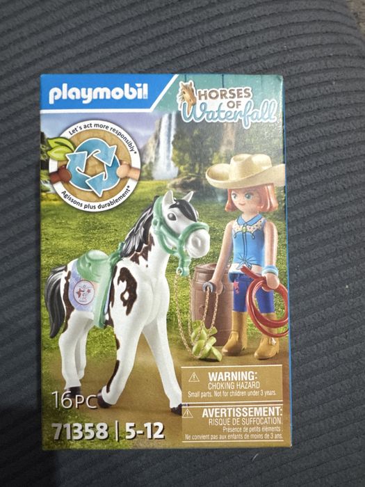 Nowy zestaw playmobil 72358 Ellie i Sawdust ćwiczące western riding