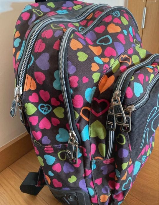 Mochila totto colorida