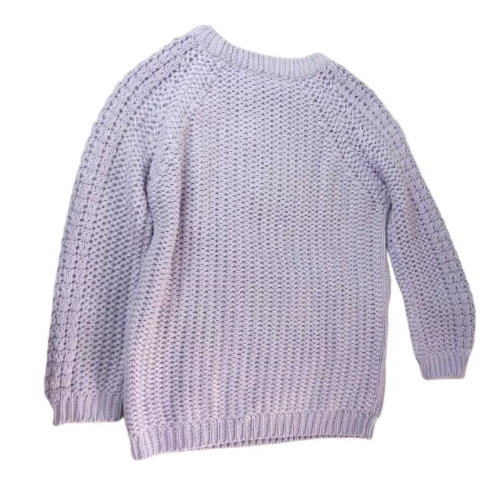 Camisola roxa algodão S Zara