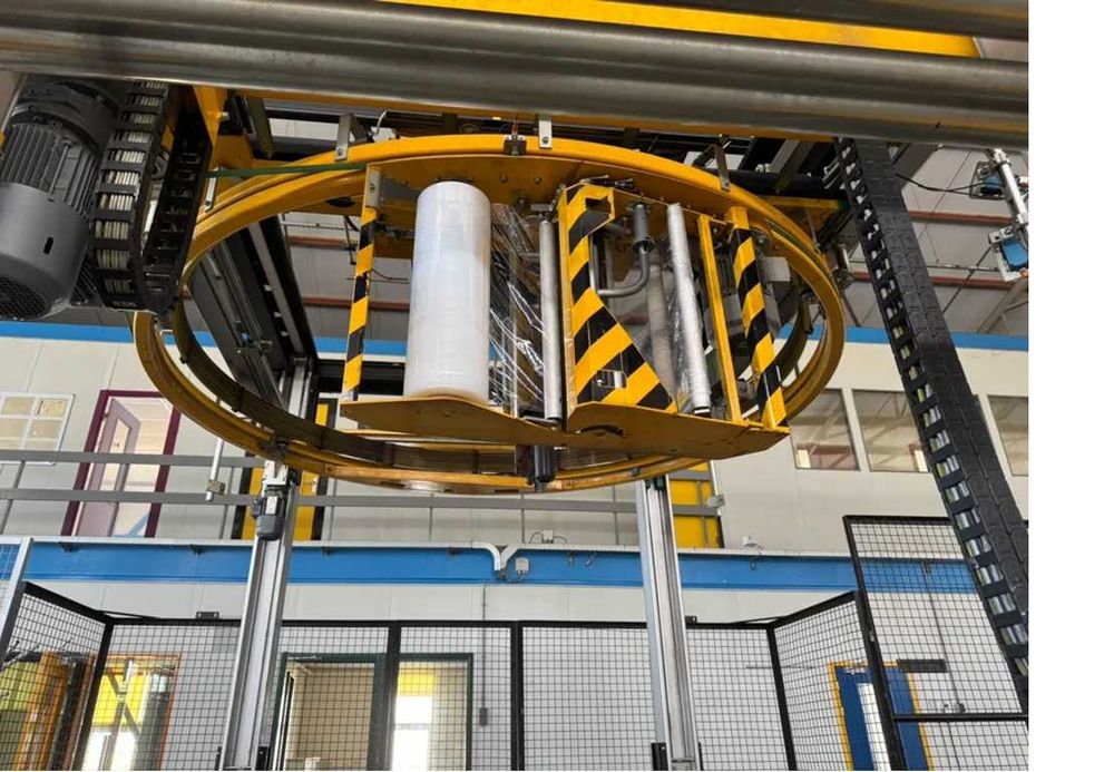 Owijarka palet Octopus 1800 -przykryw -unoszenie automatyczna