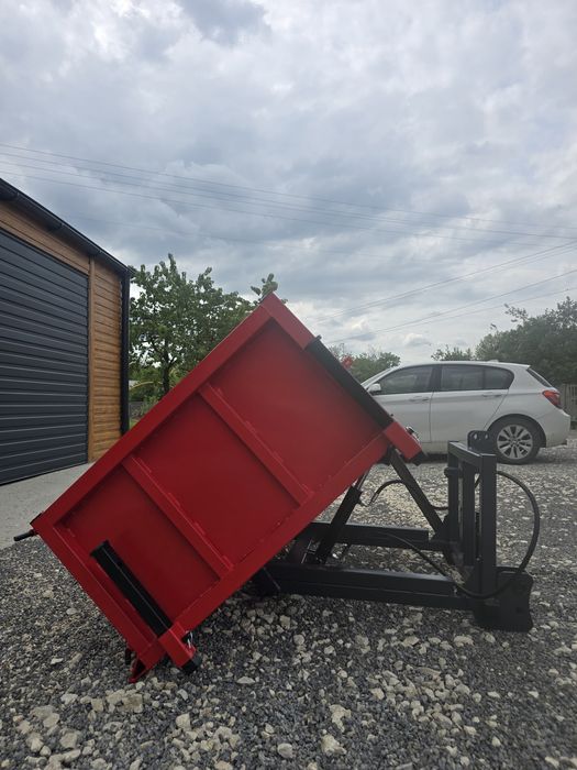 Nowa solidna skrzynia z kiprem hydraulicznym 1.5 m GWARANCJA