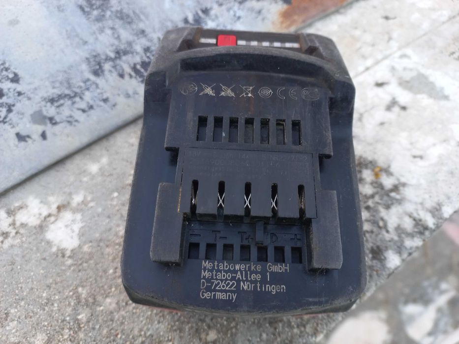 Bateria 18V-8Ah metabo