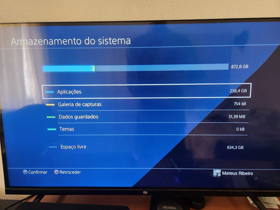 Ps4 slim de 1tb com 2 jogos