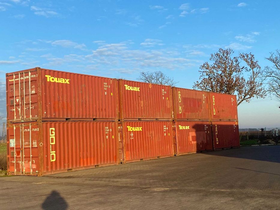 Kontener magazynowy 20DV/DC (6 m) używany - Transport Cała Polska