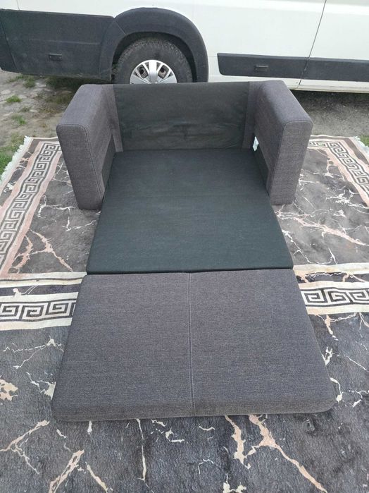 Sofa dwuosobowa IKEA ASKEBY, szara