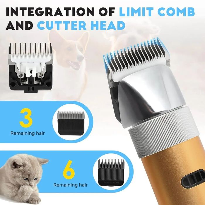 Професійний тример для вовни ваших домашніх улюбленців  CGOLDENWALL