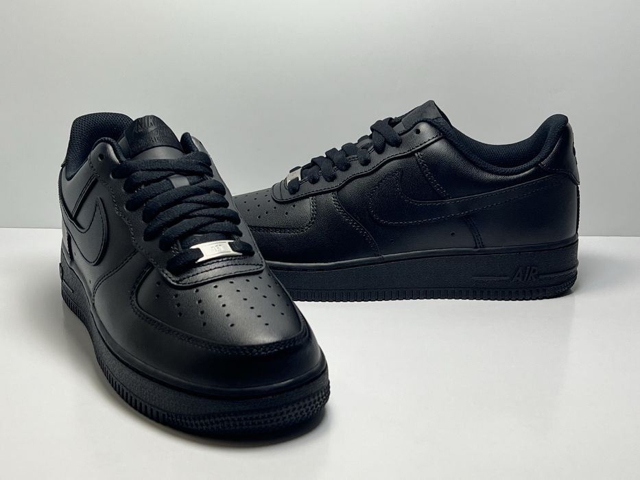 42-26.5см ОРИГІНАЛ 100% Кросівки NIKE AIR FORCE 1 07 Black CW2288-001
