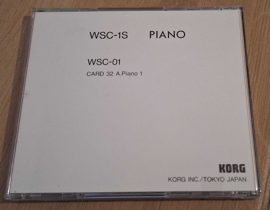 Korg Wavestation WSC-1S "Piano Card" karta oryginalna RAM