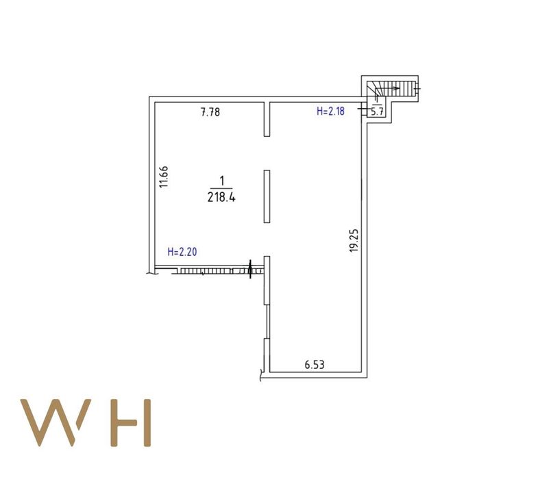 Продаж підвального приміщення 218,4 m², Трублаїні 3, Без %