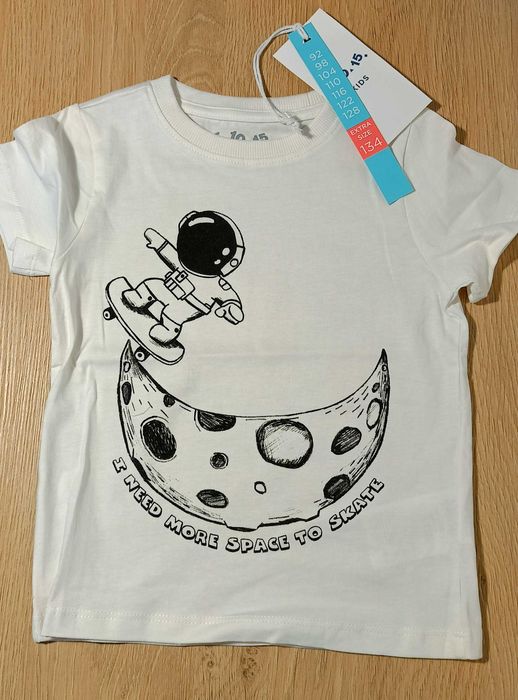 t-shirt bawełniany 5-10-15  roz.92 cm