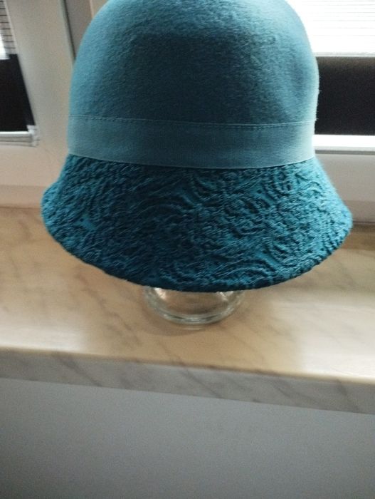 Kapelusz wełniany damski